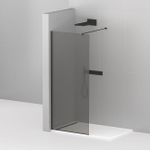 Душевая перегородка Cezares LIBERTA-L-1-110-120-GR-NERO