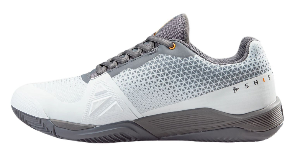 Женские теннисные кроссовки Wilson Rush Pro 4.0 Shift Clay - blade blue/ebony/orange tiger