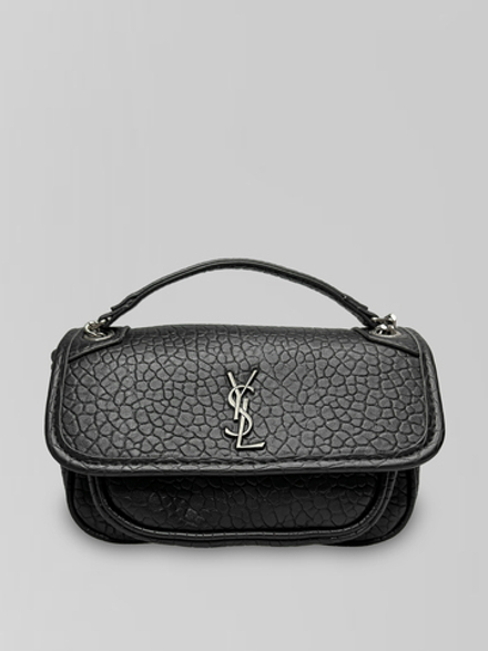 Сумочка 6029 однотонная с одним отделением и металлической цепочкой