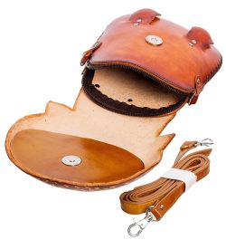 GAEM Art BL-03/3 Сумочка кожаная «Сова»