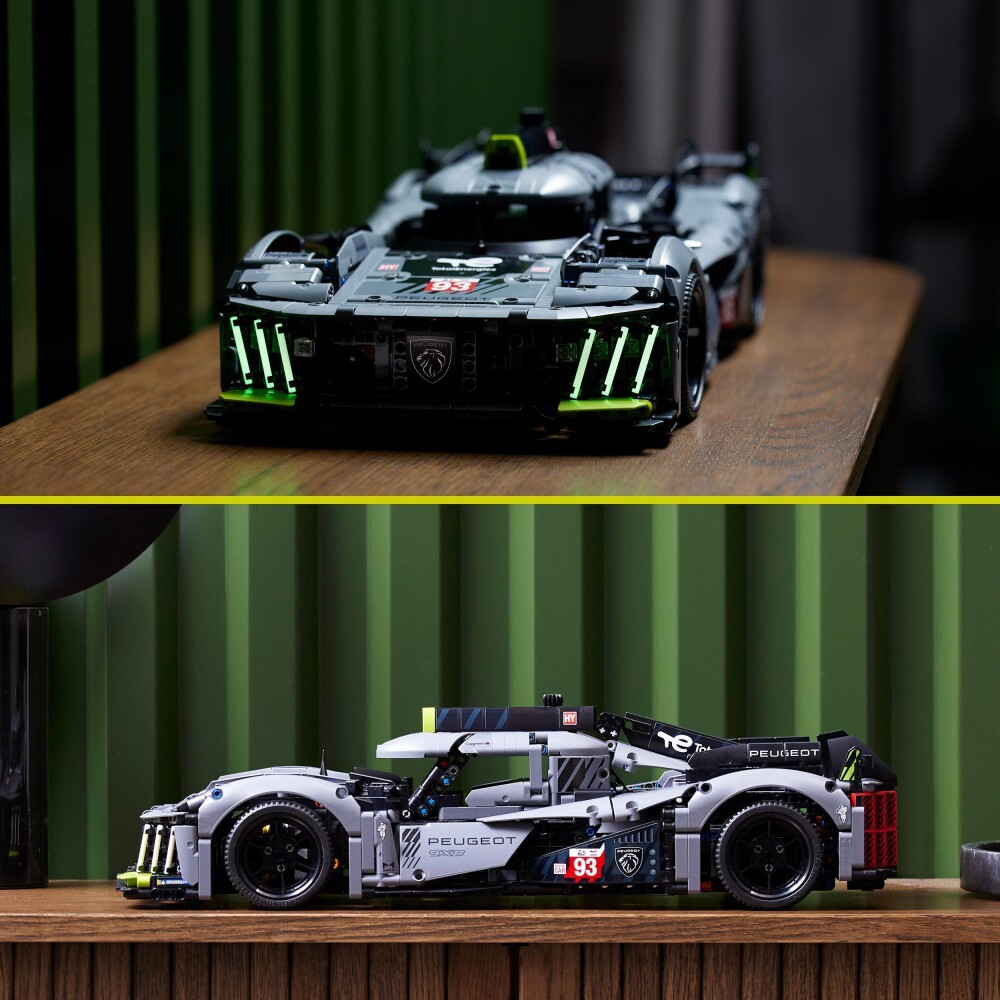 LEGO Technic — Гибридный гиперкар PEUGEOT 9X8 24H Le Mans 42156 / артикул   42156  / GTIN 5702017424767