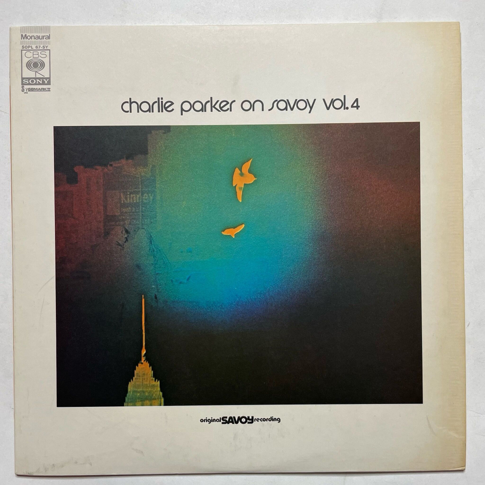 Винтажная виниловая пластинка LP Charlie Parker On Savoy Vol. 4 (Japan 1972) (No Obi)