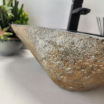 Раковина из речного камня RS-63516 (48*35*15) 0122