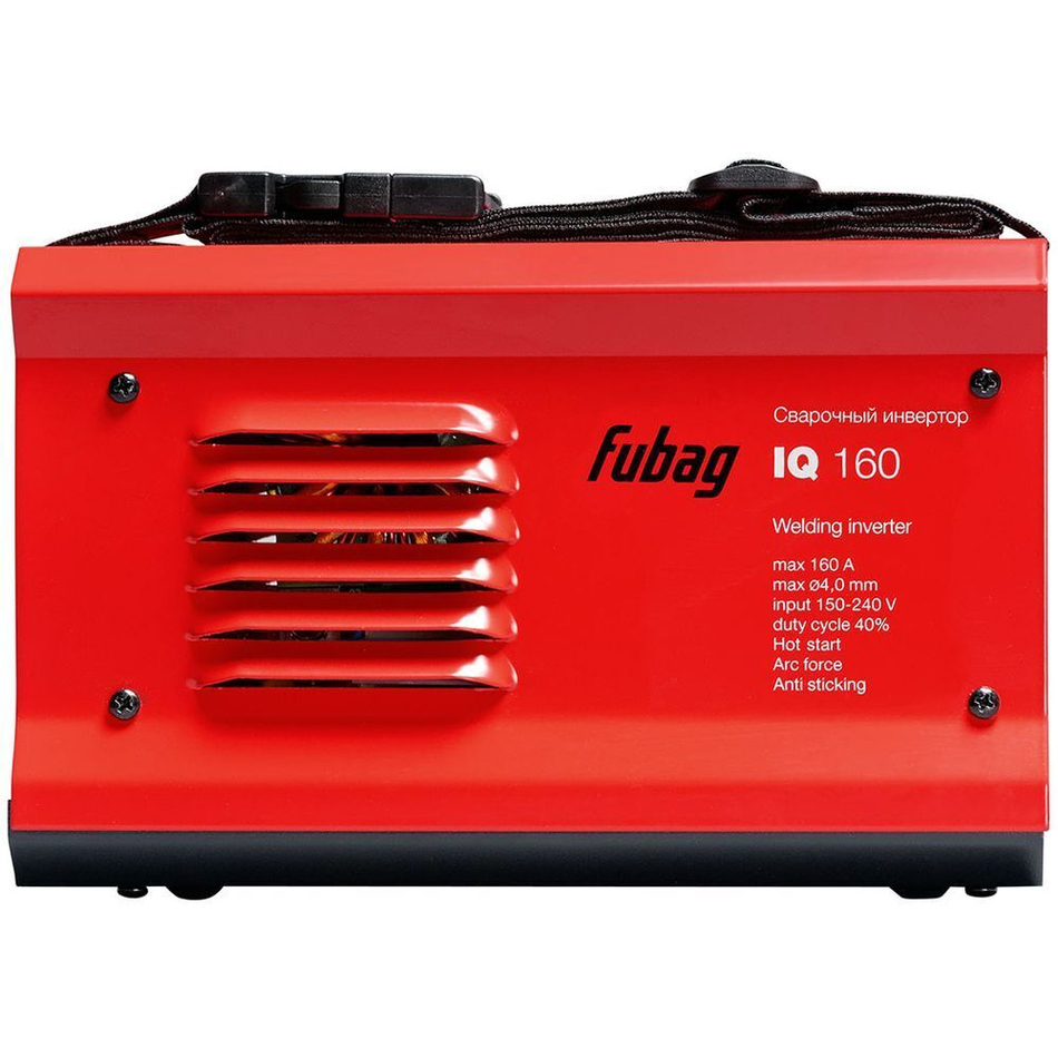 Сварочный аппарат инверт, Fubag, IQ 160, 3.9 кВт, 160 А, электрод