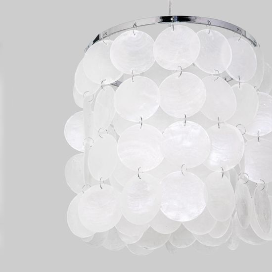 60185/1 / подвесной светильник / хром /перламутр