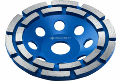 Двухрядная алмазная чашка ЗУБР Профессионал 125 мм 33372-125_z01