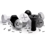 Набор вешалок screw, серый, 3 шт.