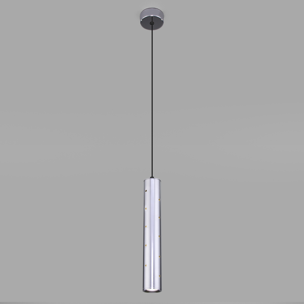 Подвесной светодиодный светильник 50214/1 LED хром