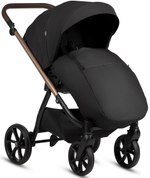 Детская коляска Tutis Leo 3 Plus 3 в 1 с автокреслом Beno Black 1582201 Black