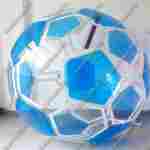 Аттракцион Водный шар "Футбольный мяч Голубой", ПВХ, 2 м