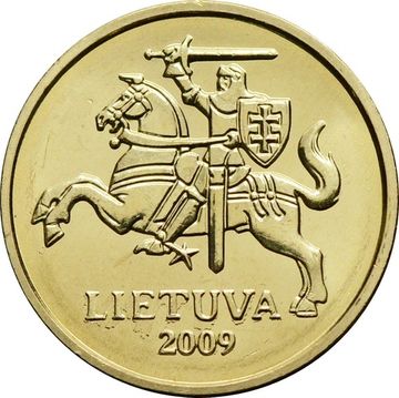 10 центов 2009 Литва