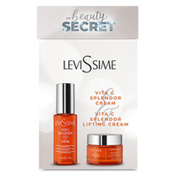 Набор косметики для лица шеи и декольте Levissime Beauty Secret Pack Vita C Splendor + GPS
