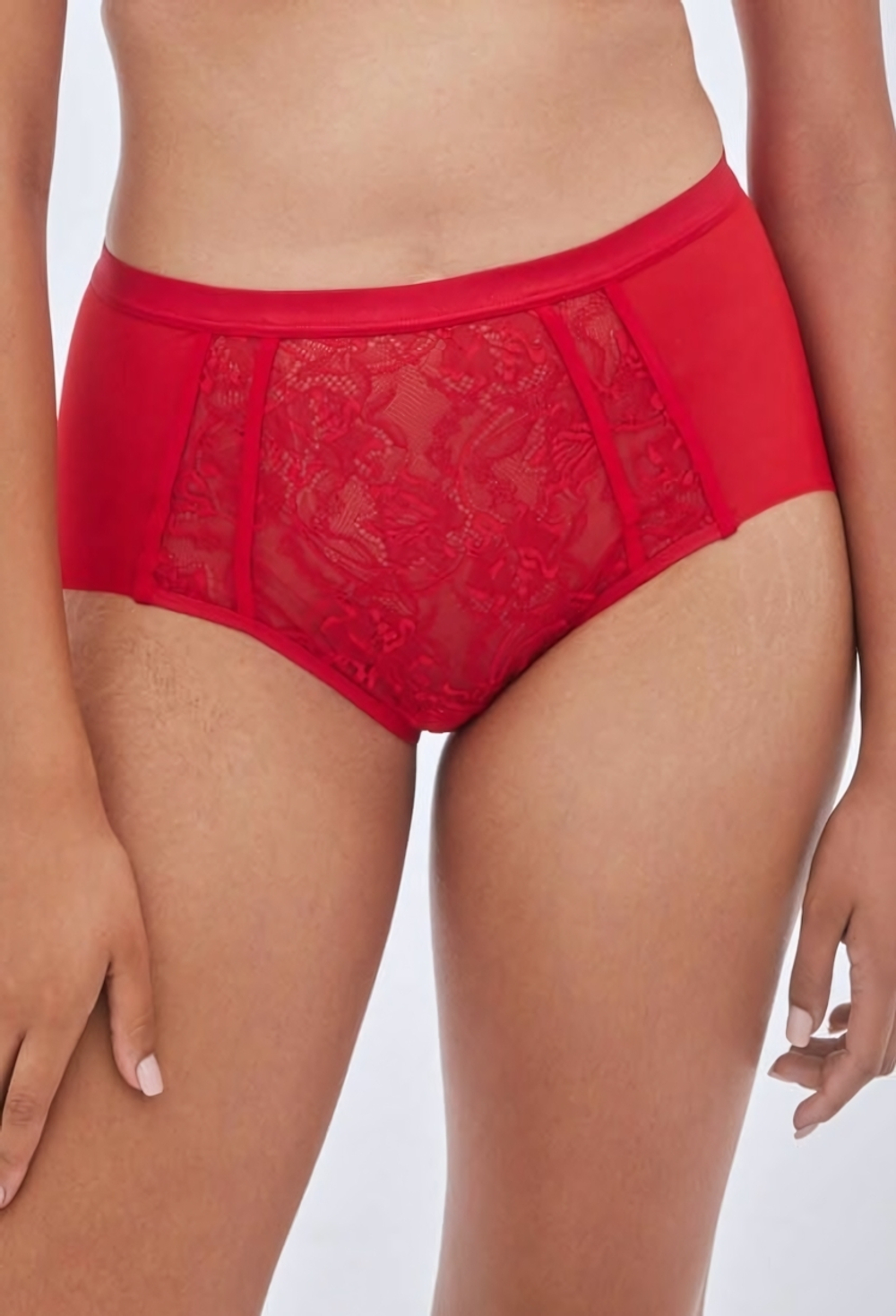 Красные трусики Chiara с высокой талией (Размер: 42) (Цвет: красный)