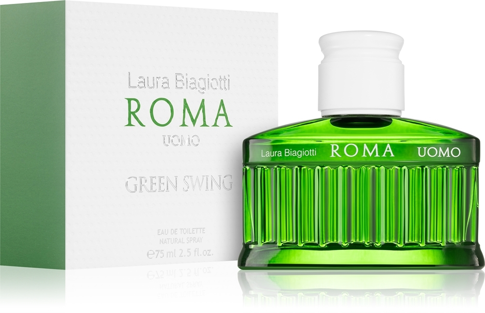 Laura Biagiotti Roma Uomo Green Swing туалетная вода для мужчин