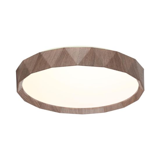 7637/EL BASICA SN 169 Светильник пластик/кор. под дер LED 70Вт 3000-6000K D485 IP43 пульт ДУ ZIF WOOD