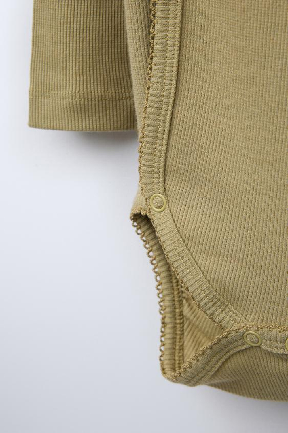 ZARA НАБОР ИЗ ДВУХ БОДИ ИЗ СМЕСОВОЙ МЕРИНОСОВОЙ ШЕРСТИ С ВЫРЕЗОМ КИМОНО, СВЕТЛО-ЗЕЛЕНЫЙ