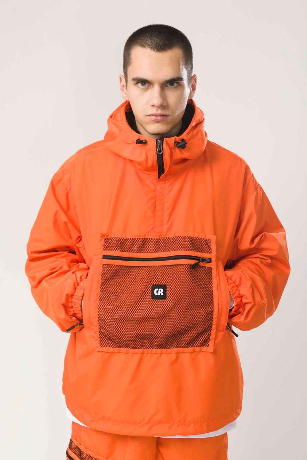 Купить Анорак Codered Square Wide Легкий оранжевый Анорак Codered Square Wide Легкий оранжевый