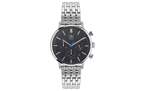 Adidas Originals STYLE Wrist Watch Quartz Movement Stainless Steel Strap Black Dial Men"s Watches 50m Water Resistant