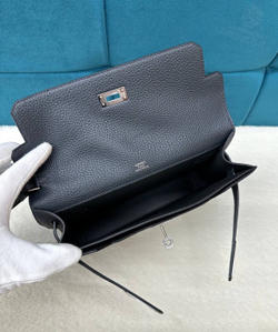 Сумка через плечо Hermes Kelly Depeches 25 Etoupe