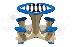 Стол шахматный М4 (детский)