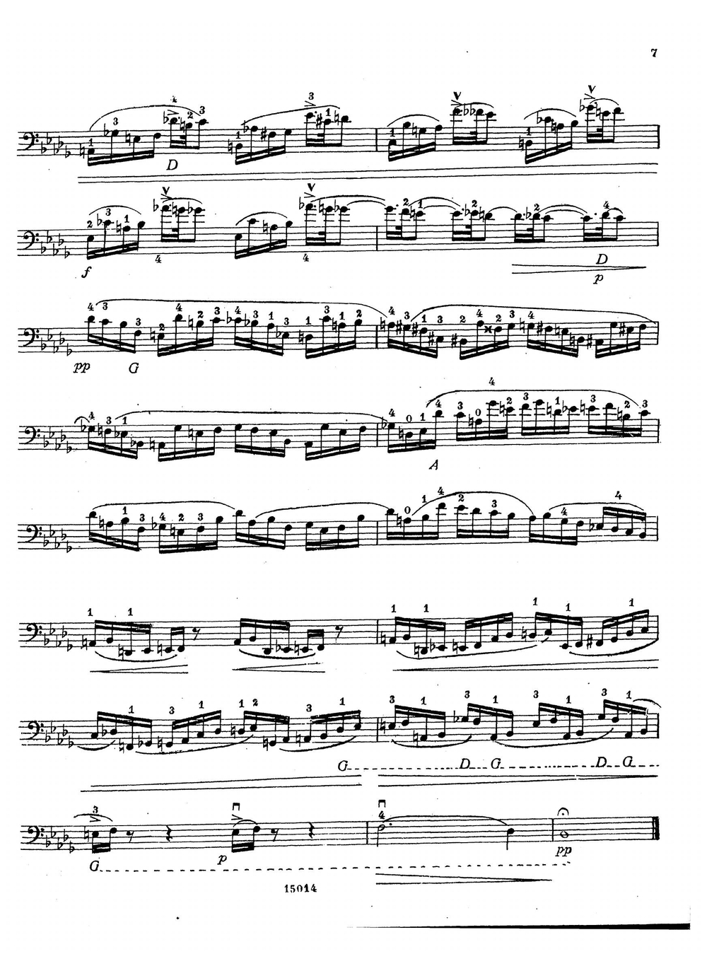 40 этюдов: Тетрадь 1-2. №№ 1-20:  для виолончели: Ор. 73 | Поппер Давид