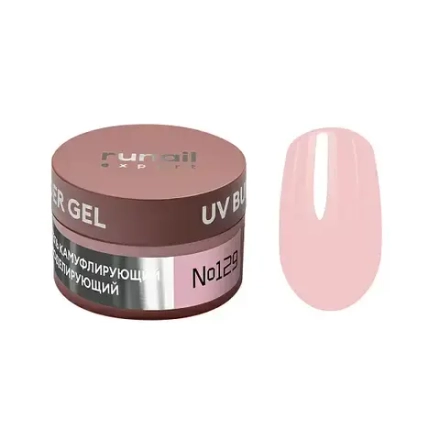 Runail Expert Гель моделирующий UV BUILDER GEL №129 розовый, 15г банка