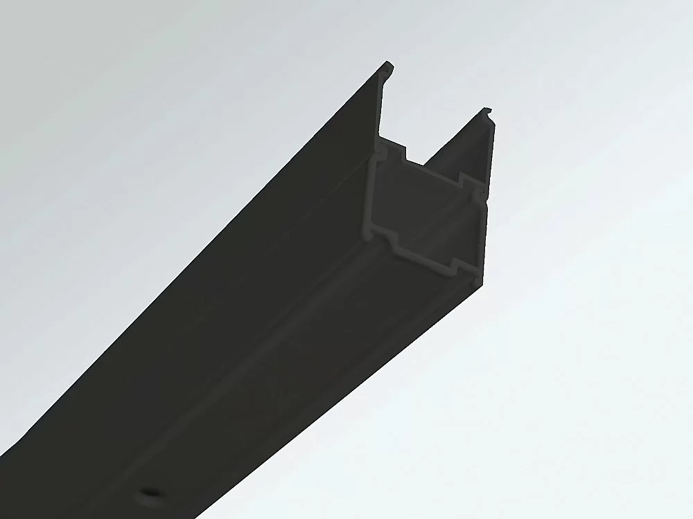 Душевая дверь Ravak NDOP1-90 03O70300Z1 профиль черный/прозрачное стекло