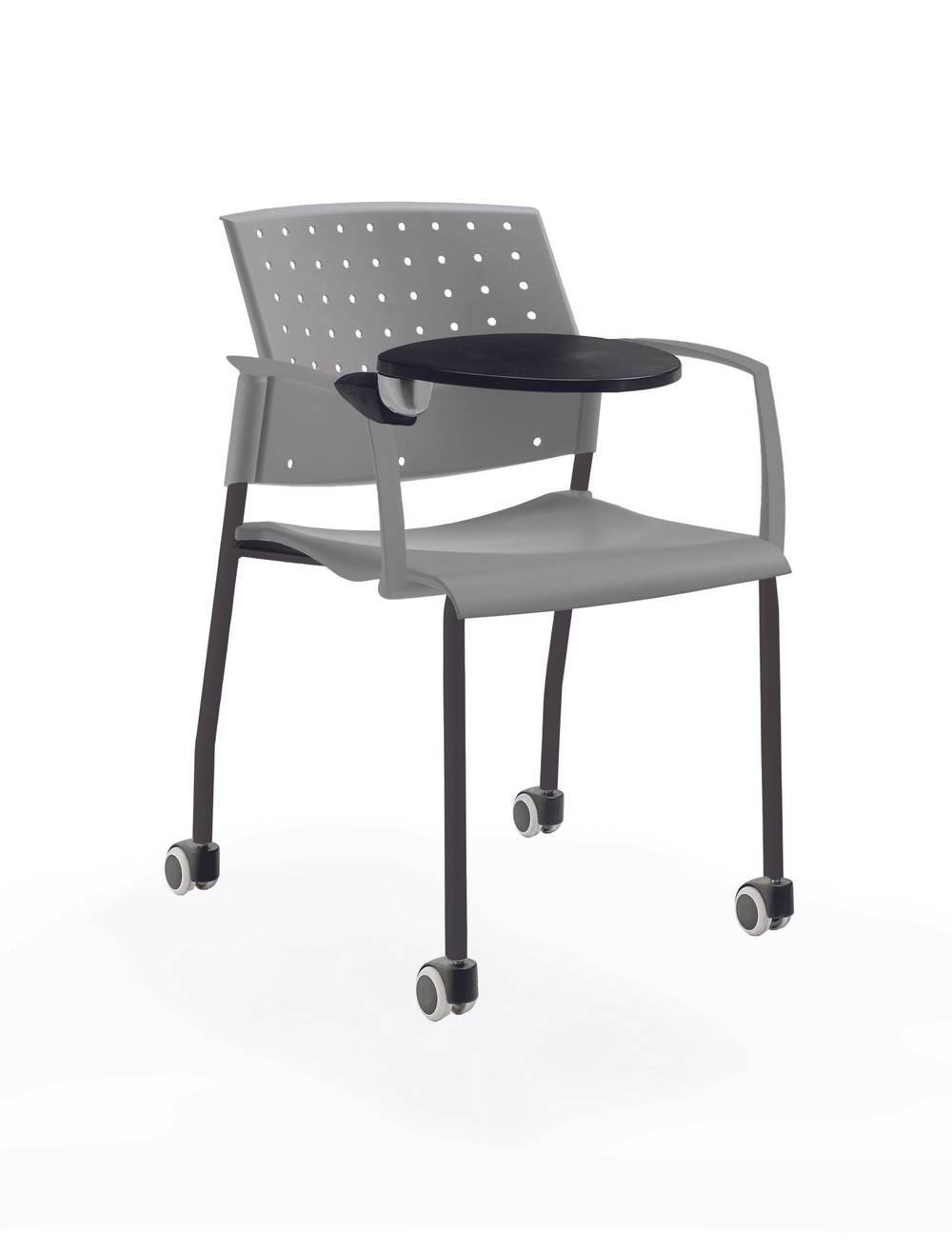 Movie стул на 4 ногах и колесах