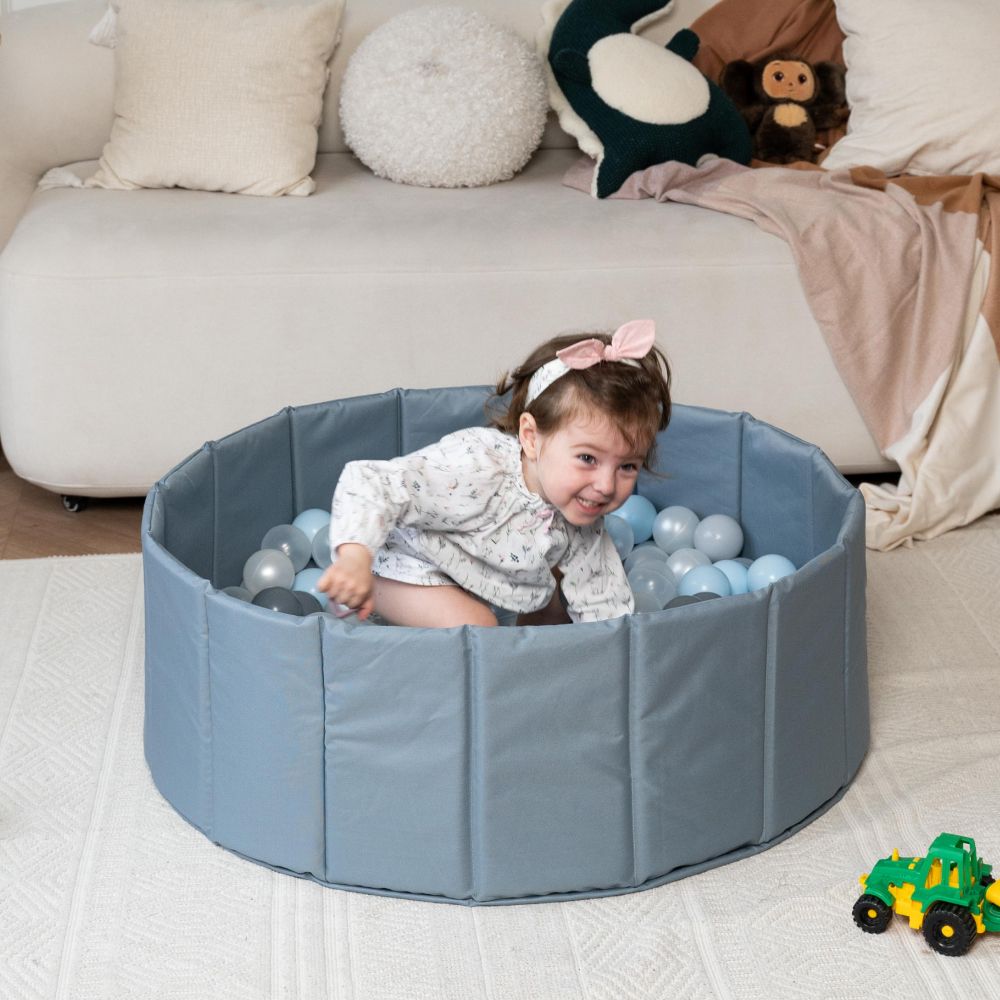 Игрушка Детский сухой бассейн TM Romana SoftPool (серый)