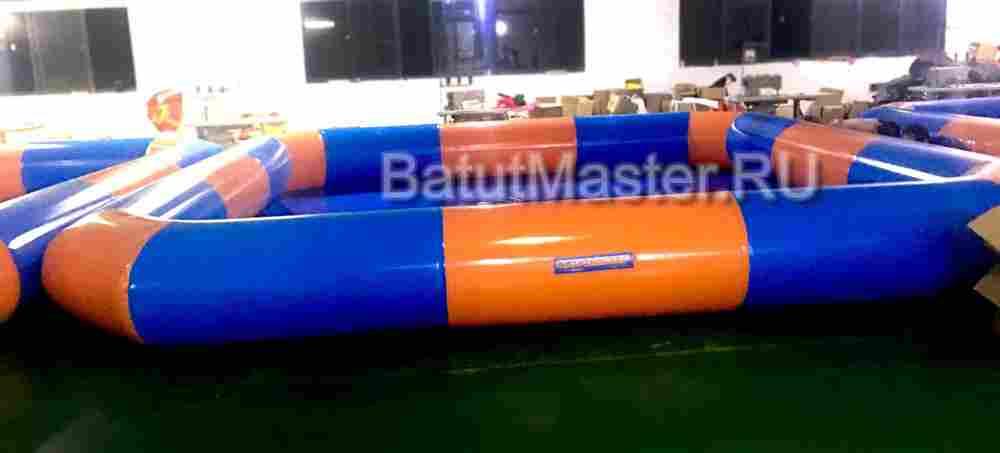 Бизнес-набор: Бассейн 5*5 м (1 шт), Водный шар ПВХ (2 шт), насос (1 шт)