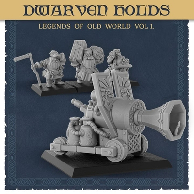 Dwarf Warmachines - Flame Cannon