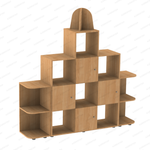 Стенка игровая ПИРАМИДА