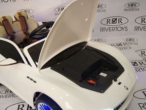 Детский электромобиль River Toys Maserati A005AA белый фото №9