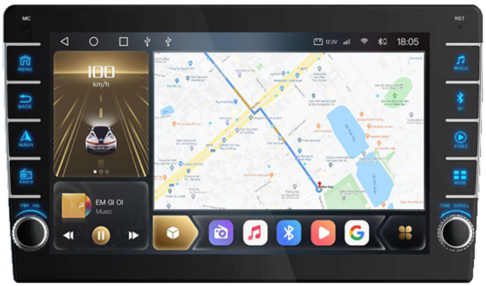 Магнитола для Citroen Berlingo / Peugeot Partner 2008-2022, 3008 2010-2017 - Carmedia SF-9309 (кнопки и крутилки), Android 12, TS10,  CarPlay, 4G SIM-слот