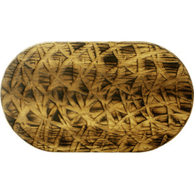 Доска для подачи овал;дуб;H=25,L=300,B=180мм