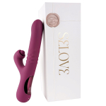 Фиолетовый вибратор-кролик 23,9см Selove ComePlay Dual Stimulation Vibrator Purple