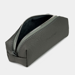 Ключница Coffre из кожи теленка, серого цвета