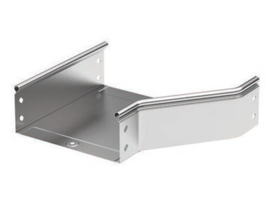 Переходник RRD правосторонний  300/100  H50, горячеоцинкованный