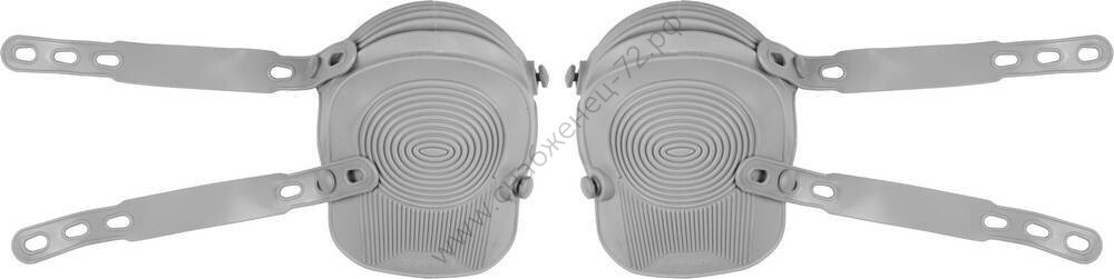 ЗУБР влагостойкие, с демпфирующей вставкой, защитные наколенники (11520)