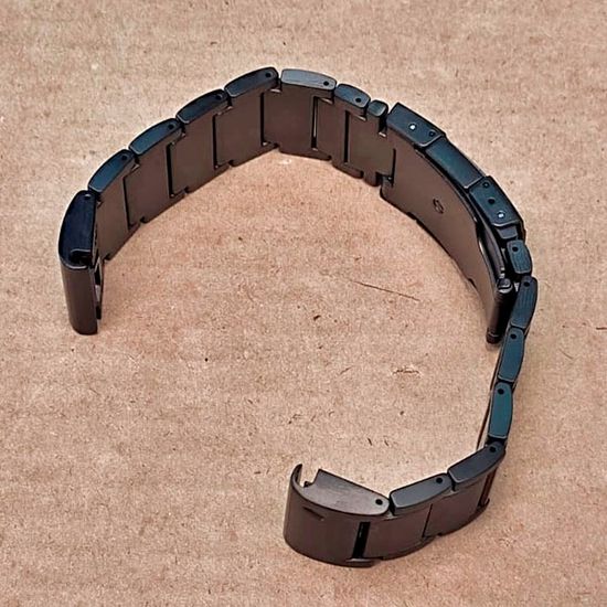 Браслет титановый QuickFit 22 мм для Garmin Fenix 7 6 5, Epix Gen 2 47mm, MARQ, Instinct, Forerunner (Черный)