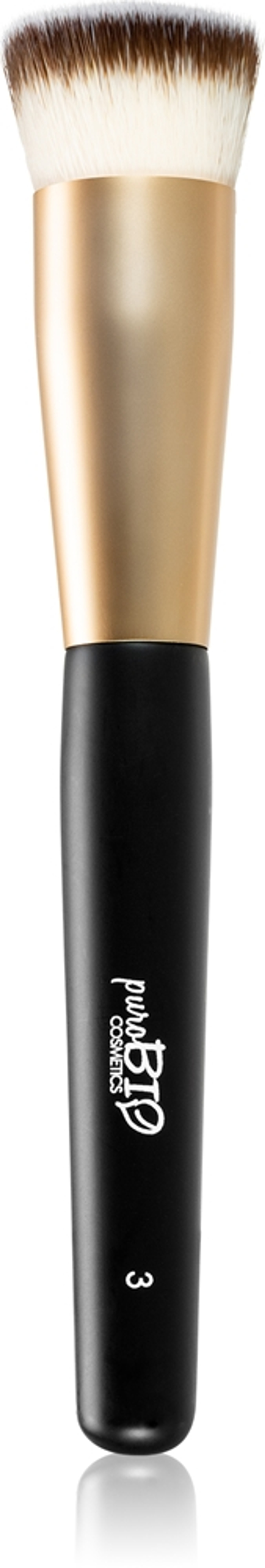puroBIO Cosmetics N03 - Кисть кабуки для тонального крема, 1 szt.