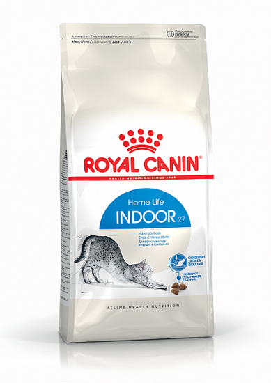 Royal Canin Indoor для взрослых кошек и котов, живущих в доме