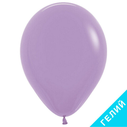 Воздушный шар, цвет 050 - сиреневый, пастель, с гелием