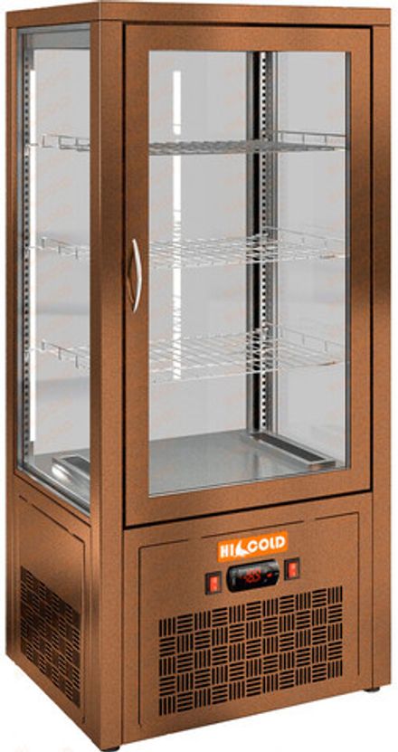 Витрина холодильная HICOLD VRC T 100 Bronze