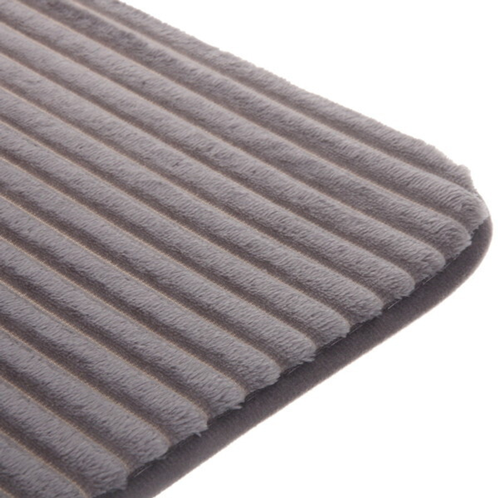 Коврик для ванной 50*80"Гамма» серый