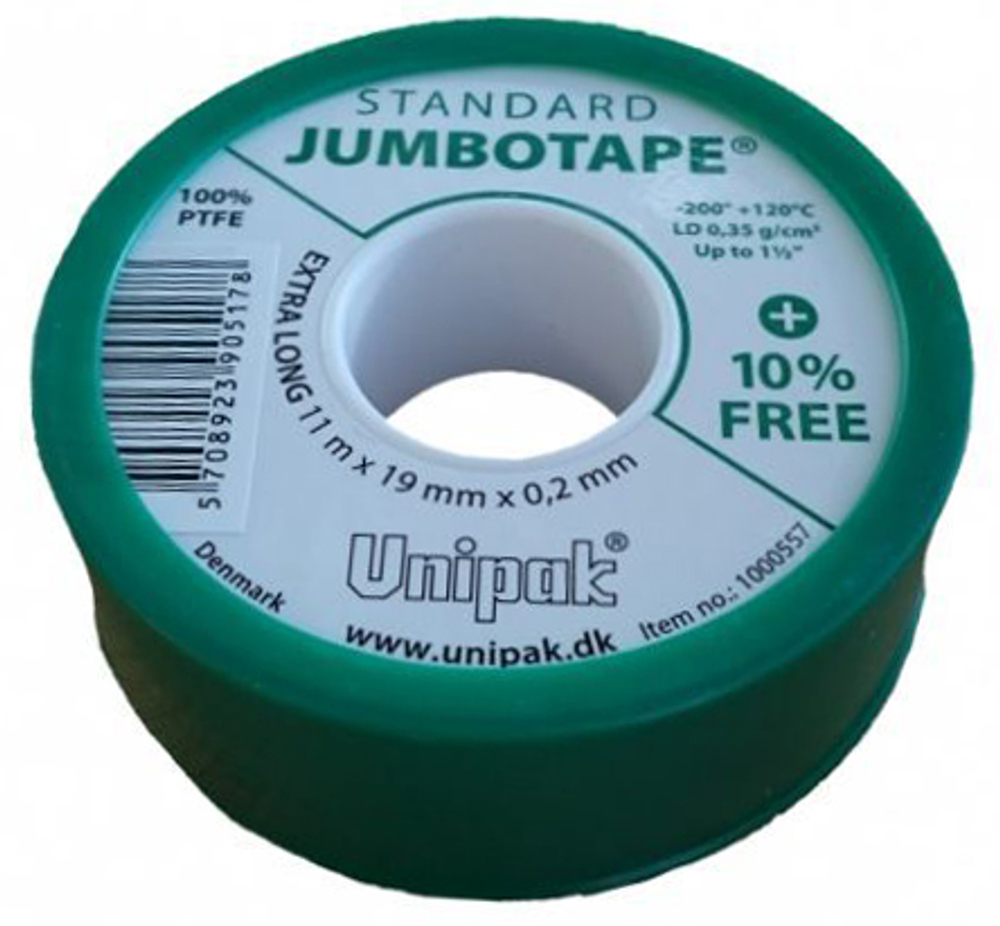 ФУМ-лента Unipak JUMBOTAPE 11м*19мм*0,2мм (1000557)