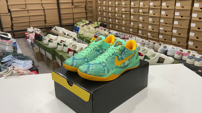 Nike Kobe 8 System Green Glow Laser Orange