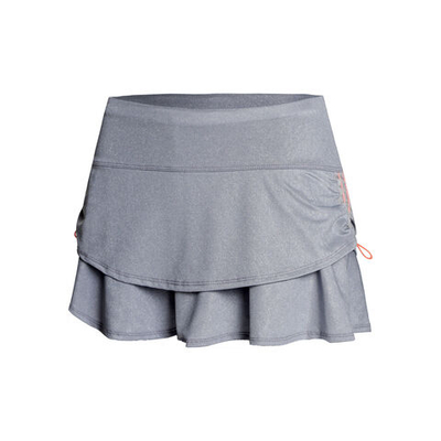 Женская теннисная юбка Lucky in Love Spark Ruche Skirt Women - Grey