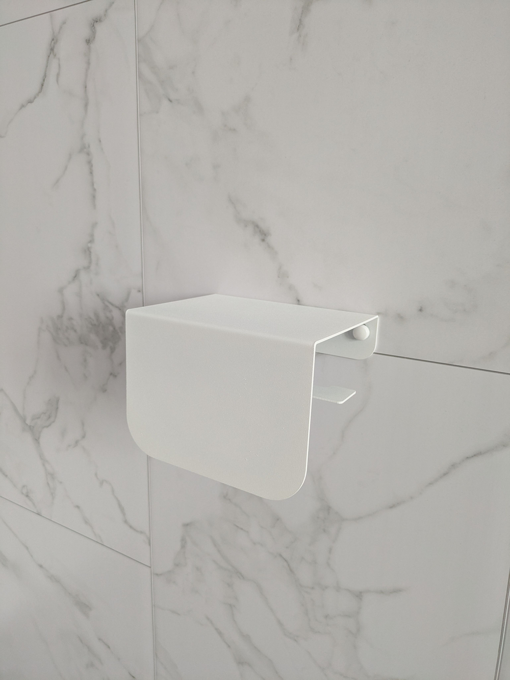 Держатель для туалетной бумаги MetaDec Flex белый