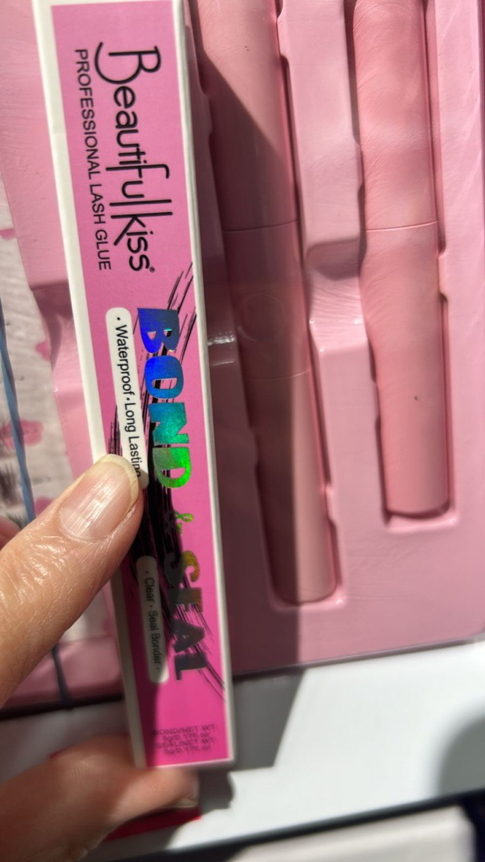 Набор для накладных ресниц и пучков